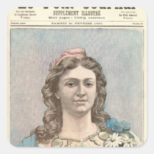 Marianne Square Sticker