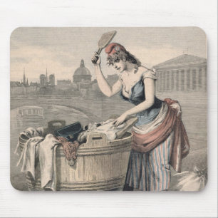 Marianne the Queen of the Washerwomen Mouse Mat