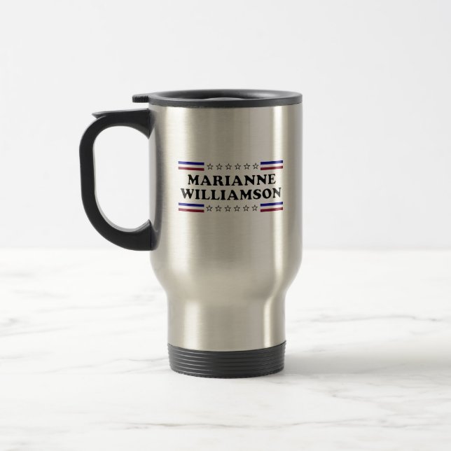 Marianne Williamson Election 2024 Travel Mug (Left)