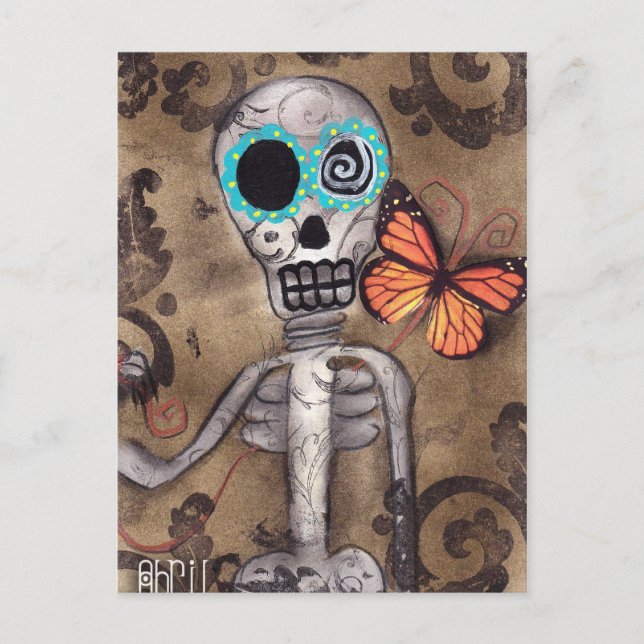 Marias Butterfly Postcard (Front)