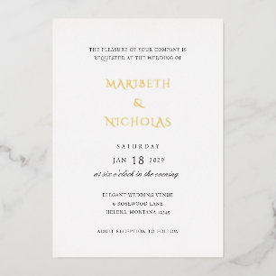 Maribeth Elegant Modern Wedding