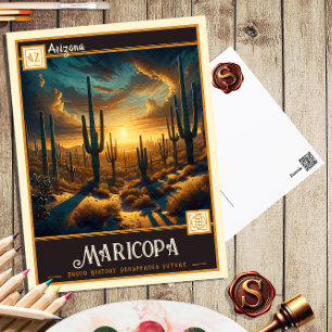 Maricopa, Arizona Vintage Postcard