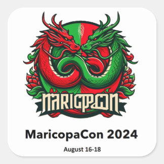MaricopaCon 2024 Sticker (Dragons)