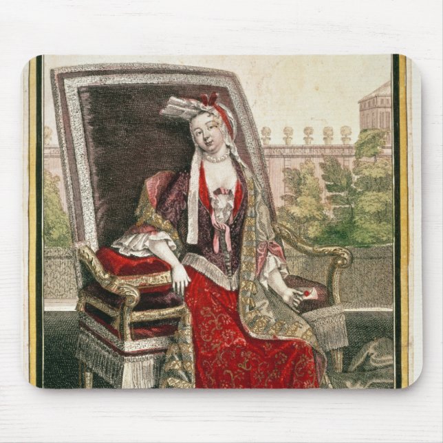 Marie-Anne Mancini  Duchess of Bouillon Mouse Mat (Front)