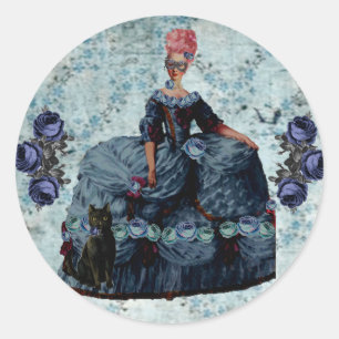 Marie Anotinette and the Enchanted Evening Sticker
