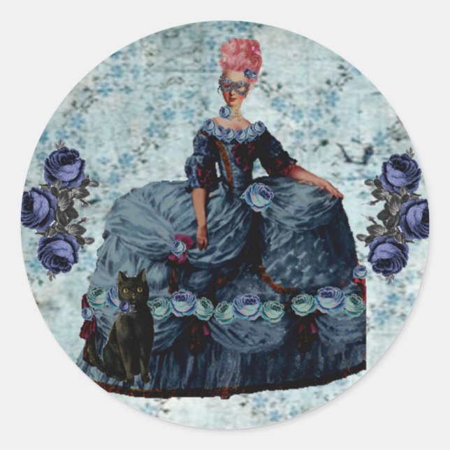 Marie Anotinette and the Enchanted Evening Sticker (Front)