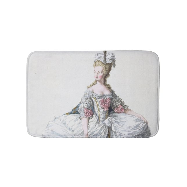 Marie Antoinette (1752-93) from 'Receuil des Estam Bath Mat (Front)