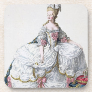 Marie Antoinette (1752-93) from 'Receuil des Estam Coaster