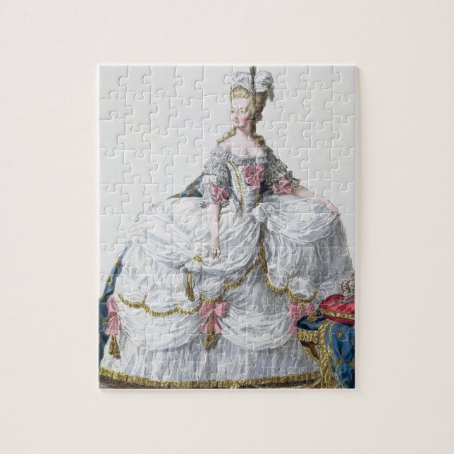 Marie Antoinette (1752-93) from 'Receuil des Estam Jigsaw Puzzle (Vertical)