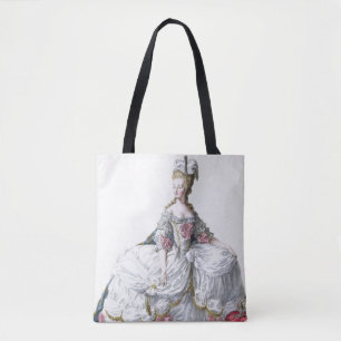 Marie Antoinette (1752-93) from 'Receuil des Estam Tote Bag