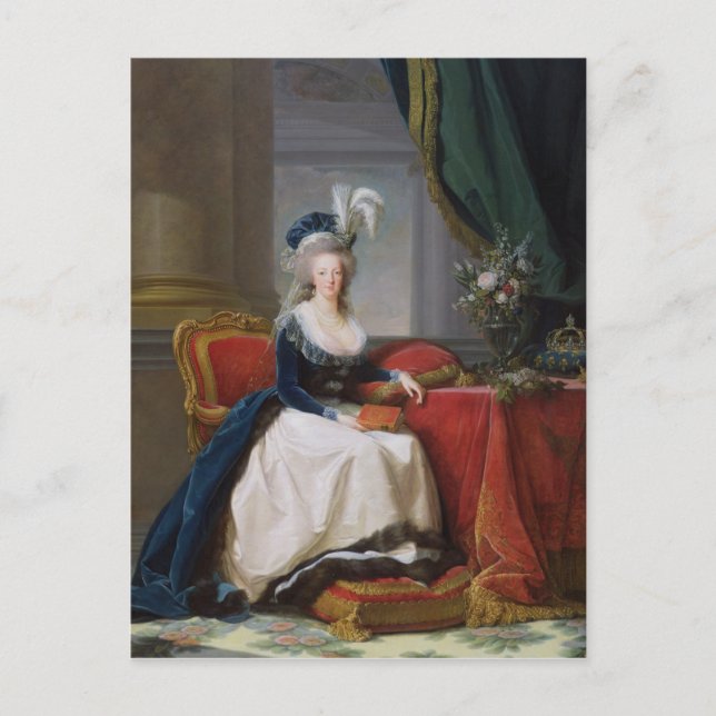 Marie-Antoinette  1788 Postcard (Front)