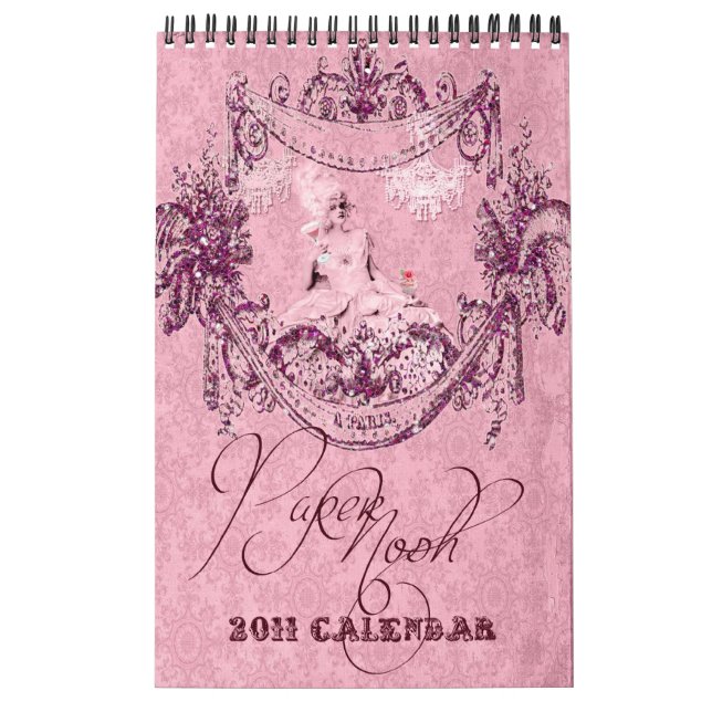 Marie Antoinette 2011 Calendar (Cover)