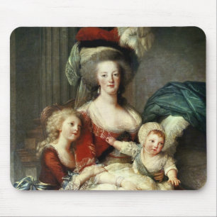 Marie-Antoinette  and her Four Children, 1787 Mouse Mat