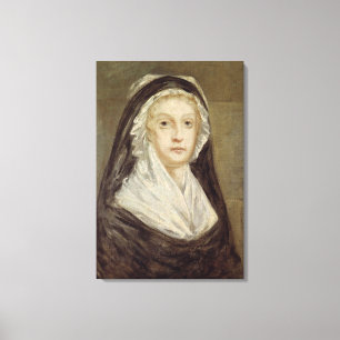 Marie Antoinette  at the Conciergerie Canvas Print