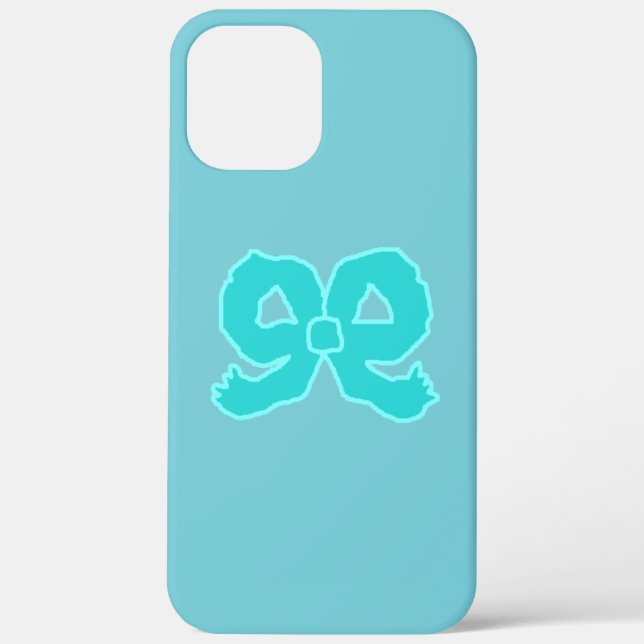 Marie Antoinette Blue Bow Case-Mate iPhone Case (Back)