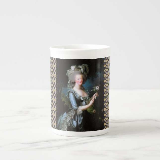 Marie Antoinette Bone China Mug (Front)