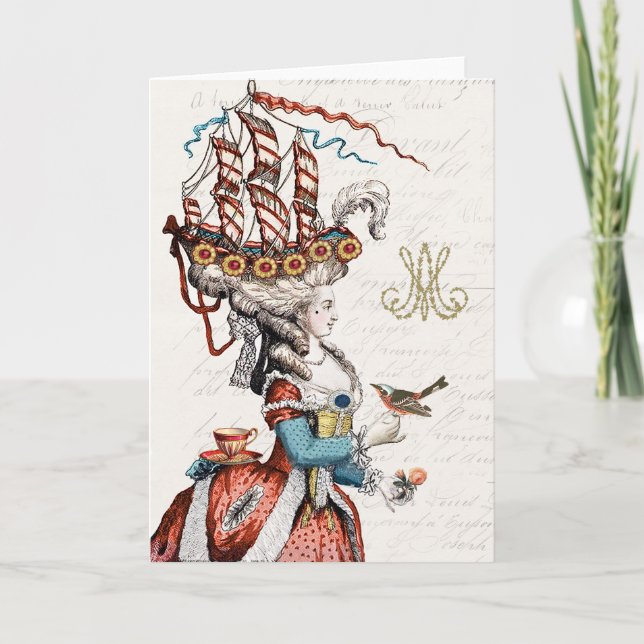 Marie Antoinette Card (Front)