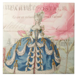 Marie Antoinette Ceramic Tile