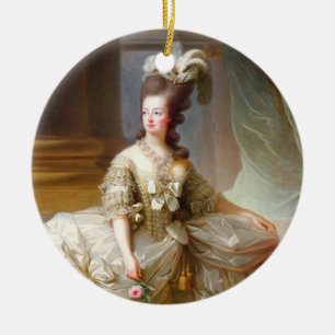 Marie Antoinette Ceramic Tree Decoration