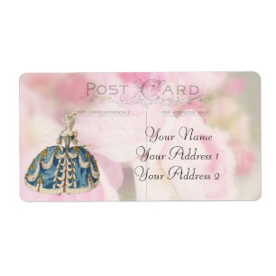 Marie Antoinette Custom Address Labels