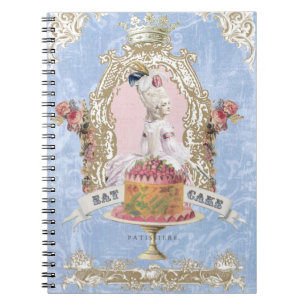 Marie Antoinette-Eat Cake...notebook Notebook