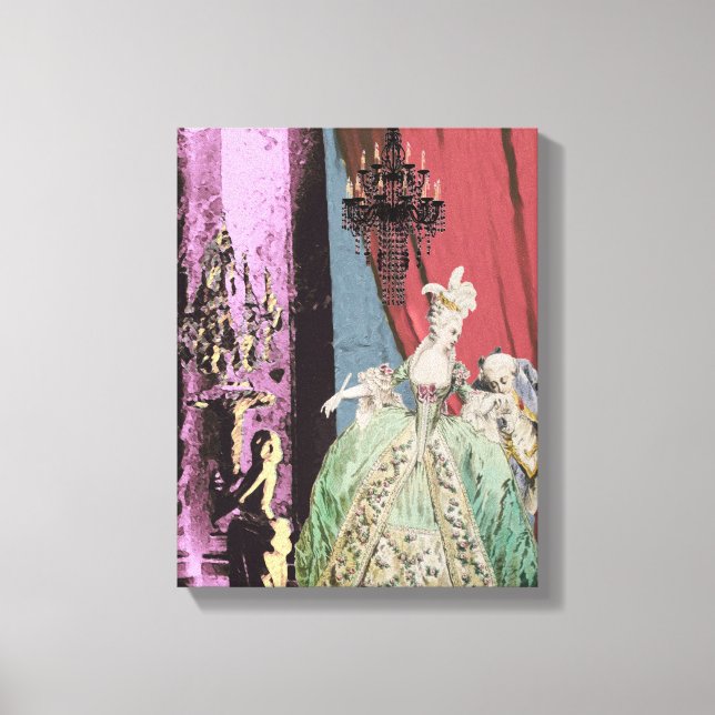 Marie Antoinette Eleganz ~14x11 Wrapped Canvas #16 (Front)