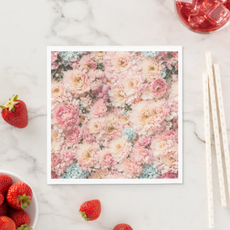 Marie Antoinette Floral  Napkin
