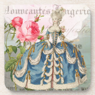 Marie Antoinette French Accent Coasters