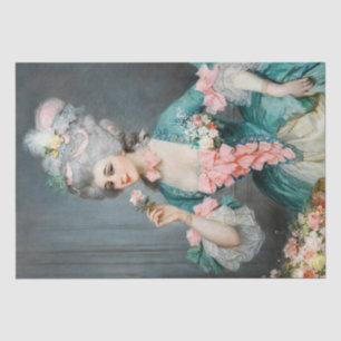 Marie Antoinette French Decoupage Decoupaging  Tissue Paper