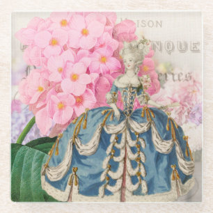 Marie Antoinette Glass Coaster