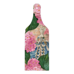Marie Antoinette Glass Cutting Board Paddle
