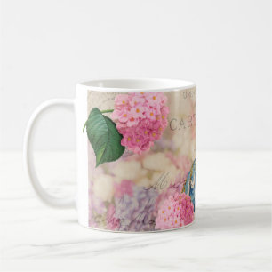 Marie Antoinette in Redoute Flowers Mug