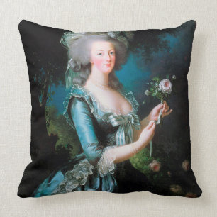 Marie Antoinette in the Garden Cushion Pillow