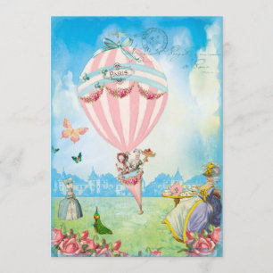 Marie Antoinette Invitations Tea at Versailles