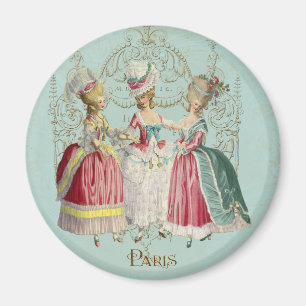 Marie Antoinette Ladies in Waiting Magnet