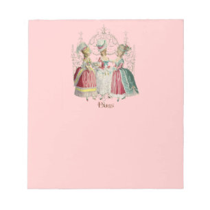 Marie Antoinette Ladies in Waiting Notepad