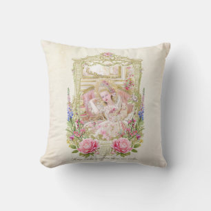 Marie Antoinette let them eat cake Cushion