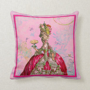 Marie Antoinette Let Them Eat Cake Cushion