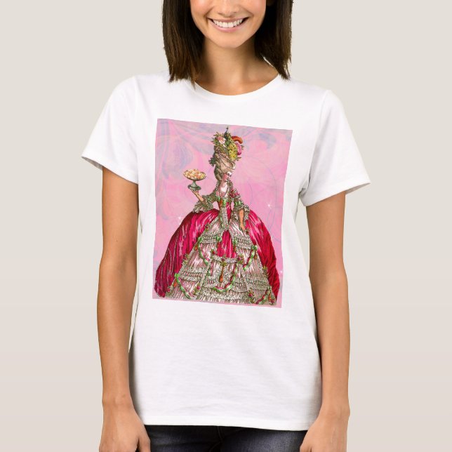 Marie Antoinette Let Them Eat Cake T-Shirt (Front)