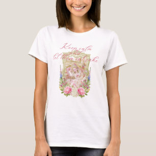 Marie Antoinette let them eat cake t-shirts 