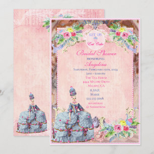 Marie Antoinette~Let Us Eat Cake Invitation