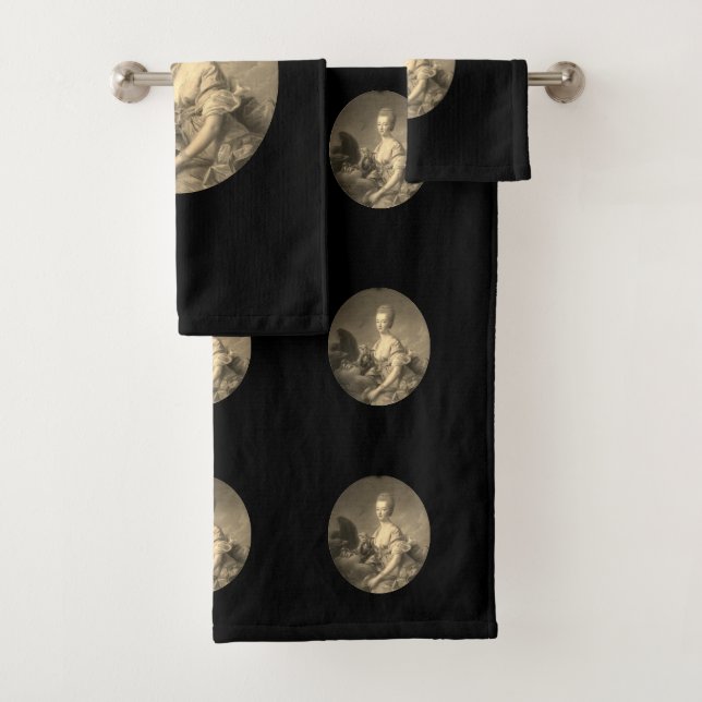 Marie-Antoinette – Marie Antoinette Bath Towel Set (Insitu)