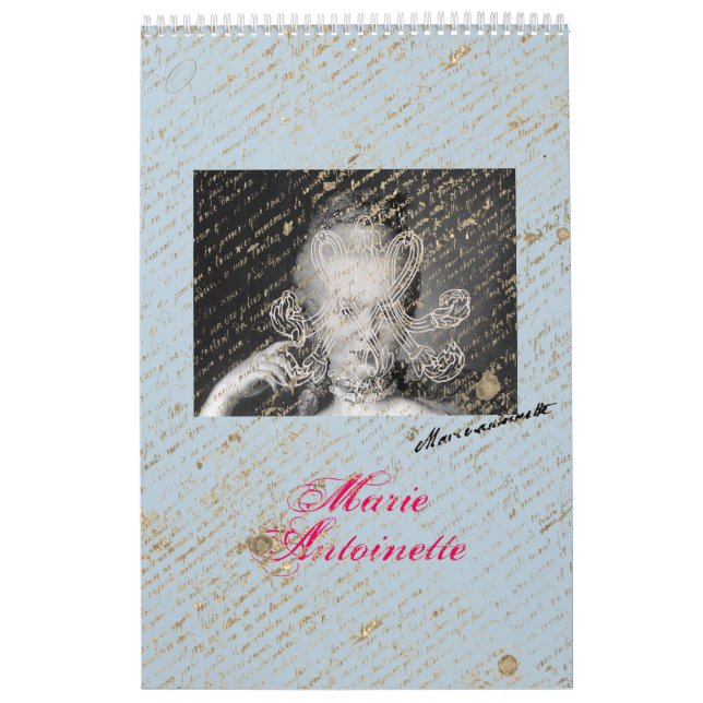 Marie-Antoinette - Marie Antoinette Calendar (Cover)