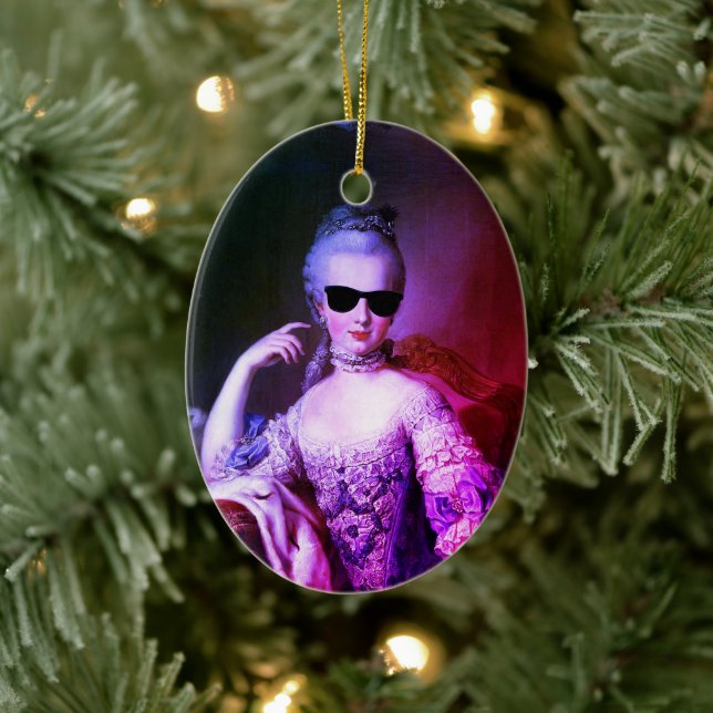 Marie-Antoinette Marie Antoinette crazy Kitsch Ceramic Tree Decoration (Tree)