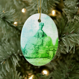 ♥ Marie-Antoinette Marie Antoinette shabby chic ♥ Ceramic Tree Decoration