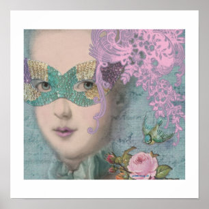 Marie Antoinette Masquerade Poster