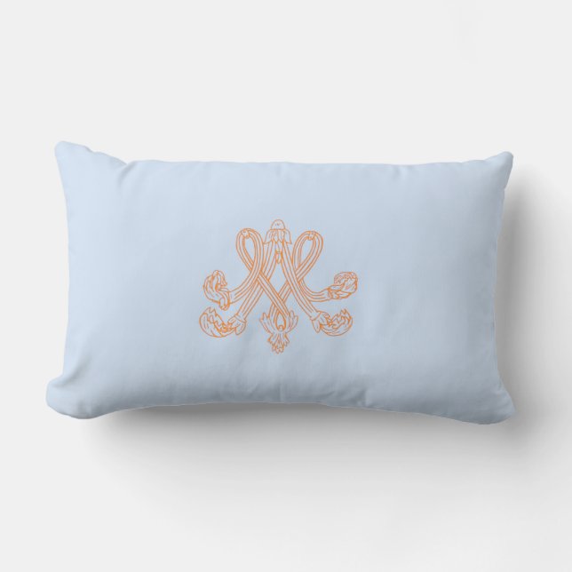 Marie Antoinette - Monogram - Monogram Lumbar Cushion (Front)