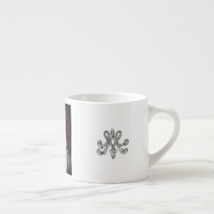 Marie Antoinette Monogram- Royal Monogram Espresso Cup