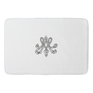 Marie Antoinette – Monogramm – Monogram initials Bath Mat