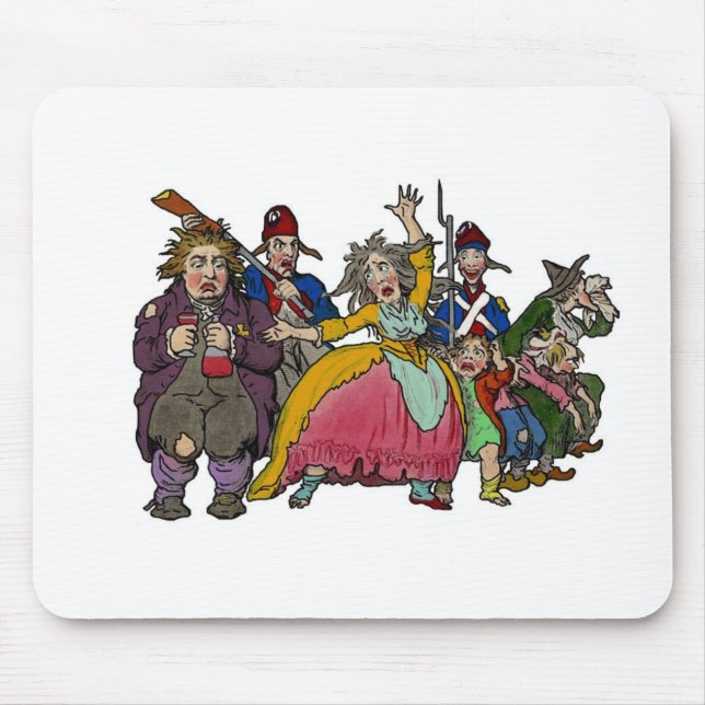 marie antoinette mouse mat (Front)
